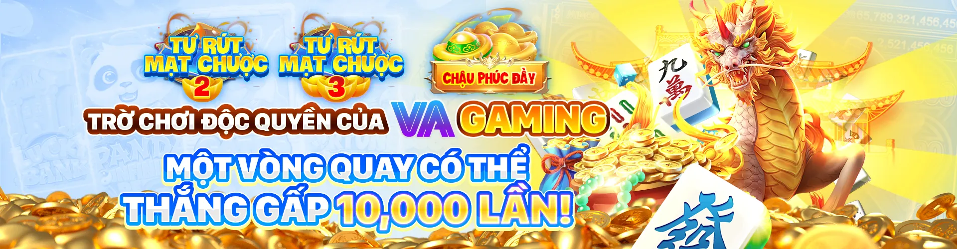 Hình ảnh trang chủ VND555 với biểu tượng bảo mật và đa dạng trò chơi.