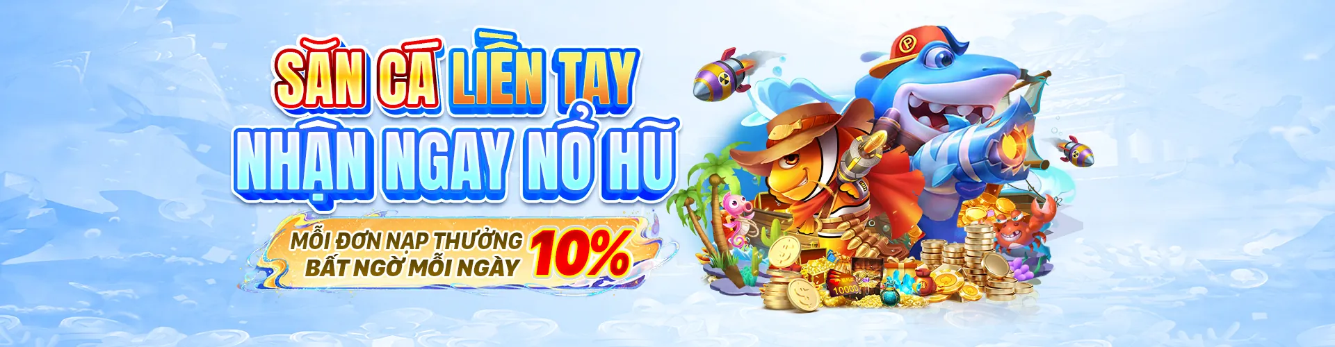 Hình ảnh chính trò chơi bắn cá vnd555 link vào
